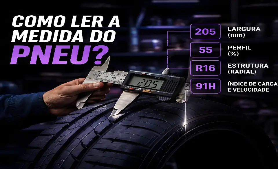 Como Ler a Medida do Pneu? Guia Completo Para Entender Qualquer Medida