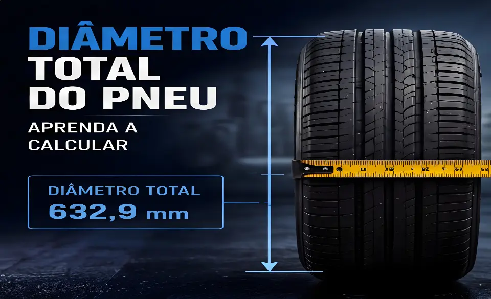 Como Calcular o Diâmetro Total do Pneu