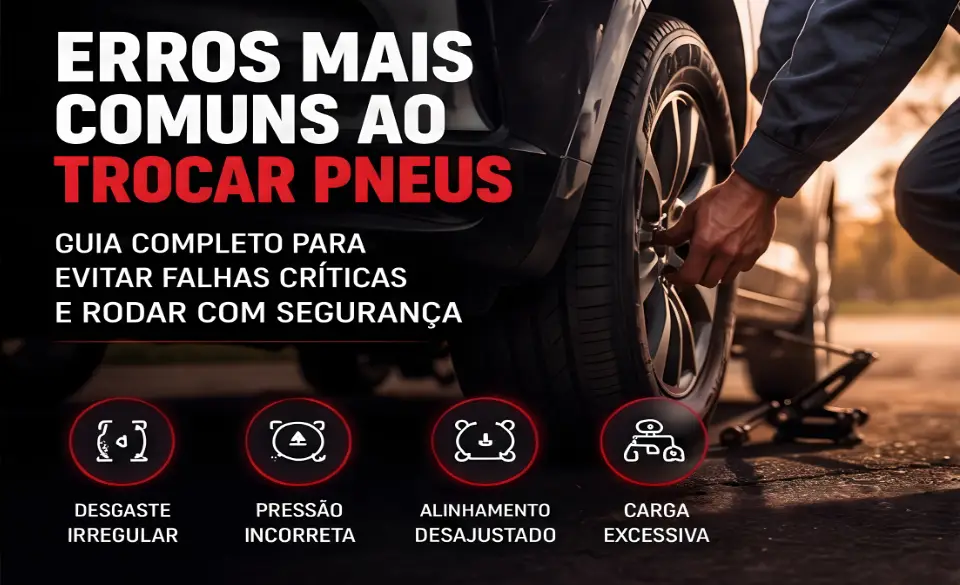 Erros Mais Comuns ao Trocar Pneus